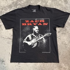 Zach Bryan Quittin Time Tour 2024 T Shirt Grey One Of These Days USA Size Med