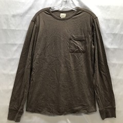 G.H. Bass & Co. Long Sleeve Pocket Tee NWT Men’s S Brown *