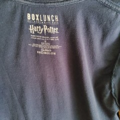 BoxLunch Harry Potter Patronus Always Graphic Long Sleeve Neck T-Shirt Size S