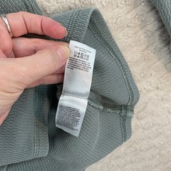 Lucky Brand Henley Men Size L Sage Green Night Long Sleeve Thermal Grudge Shirt