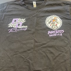 Purple Reign PartsBros Racing D&D Cycles V1.0 Team Shirt Size S