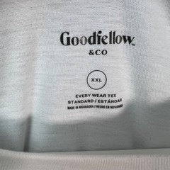 Goodfellow & Co White Crewneck T-Shirt Mens XXL Standard Fit NEW!