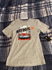 Grey Nike T-Shirt Medium 100% Authentic Guaranteed