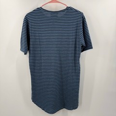 Goodlife T-Shirt Men’s Size Small NWT Blue Stripe Cotton Rayon Soft Lightweight