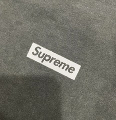 SUPREME T-Shirt OVERPRINT BOX LOGO S/S Top SS24 Green MEDIUM 100% COTTON