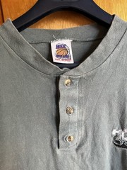 Vintage Hoop Dreams Documentary Shirt Size XL Green Embroidered Single Stitch