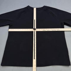 Slate & Stone Shirt Mens XXL Black Thermal Waffle Knit Long Sleeve Crewneck