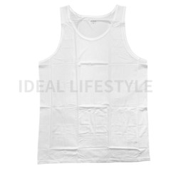 UNIQLO AIRism Anti-Odor Mesh Tank Top Black/White S-4XL Sleeveless 464310 NWT