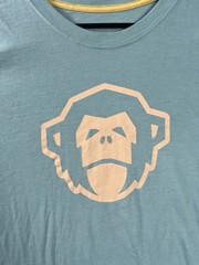 Howler Bros Shirt Mens XL Graphic Ape Tee T-Shirt Poly Soft Feel Comfortable