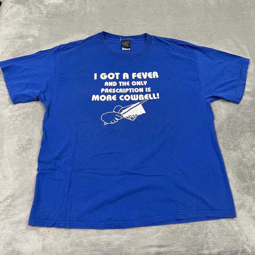 VTG SNL “I Got A Fever,,,More Cowbell” Licensed T-Shirt, 2008. 2XL Pre-owned