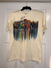 Universal Studios Marvel Superheroes T-shirt Large NWT Signed