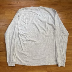 2000s Retro Mountain Sol Duc Hot Springs Resort Men’s T-Shirt Gray L Long Sleeve