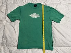 Nike Jordan Rare Air Stadium Green Distressed Shirt IB3130-324 Mens Small