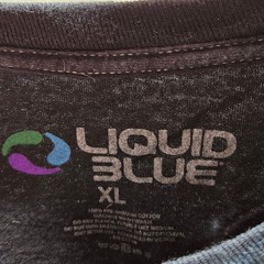 Liquid Blue Pink Floyd Dark Side of the Moon Tie Dye Long Sleeve Shirt XL