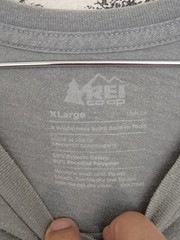 REI Co-op Bay Area Graphic T-Shirt Men’s X-Large Gray “A Wilderness Spirit”