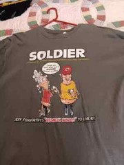 SOLDIER YOUR MOTHER ON E BAY T SHIRT SIZE XL
