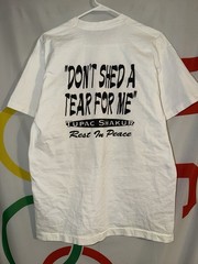 Vintage Tupac Memorial T Shirt Large Only God Can Judge Me Heaven Got A Ghetto