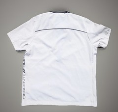 High Quality Japanese Brand Descente Athletic Full Zipper Short Sleeve Jacket M
