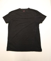 BMW M Motorsport Textured Logo T-Shirt Mens M 42″ Chest Tonal Black READ