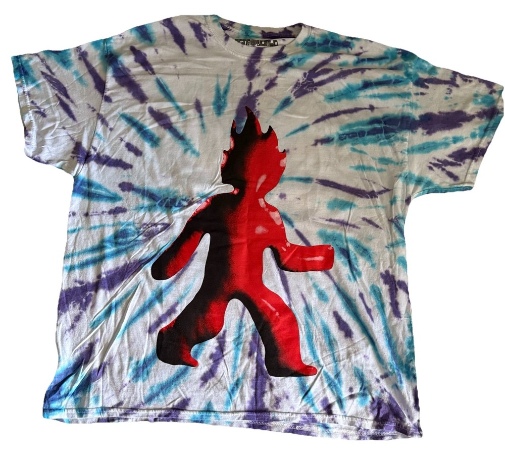Travis Scott Astroworld Fest 2021 Tie Dye Unisex XL size