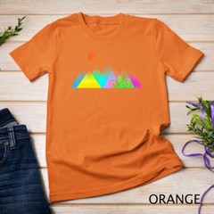 Geometric mountains and MTB gift T-Shirt Unisex T-shirt