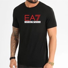 EMPORIO ARMANI Black T-shirt EA Men’s Tshirt Size.: M L XL XXL XXXL New