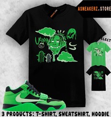 Shirt Matching Jumpman Jack Green Spark Match Sneaker Look Mom I Can Fly T-Shirt