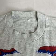 Vintage Vietnam Veterans Shirt Mens Large Heather Gray Greater Rochester 90s