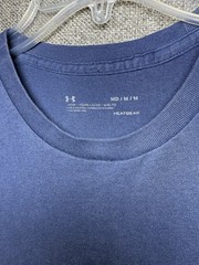 UNDER ARMOUR HeatGear Men’s Freedom T-Shirt Medium Navy Red