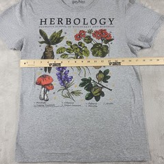 Harry Potter Herbology Shirt Men’s Size Small (34/36) Gray