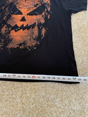Way to Celebrate Halloween Pumpkin Face Graphic T-Shirt – Men’s 2XL