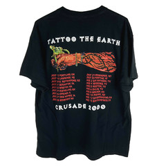 Vintage Slipknot Tattoo The Earth Crusade Tour 2000 T Shirt Y2K Delta Adult XL