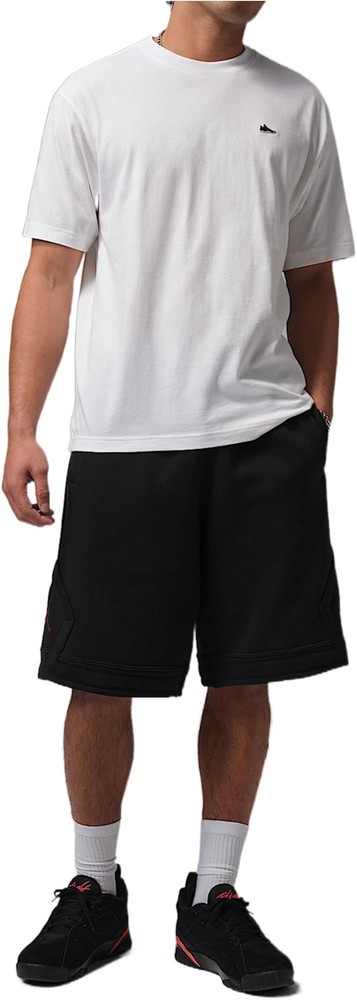 Jordan Men’s Sneaker Patch T-Shirt – White – XS