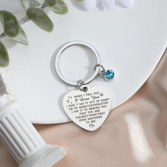 Soulmate Keychain,Couple Keychain,Soulmate gifts,Stainless Steel Keychain Gif…