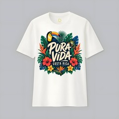 Costa Rica Toucan and Frog Performance T-Shirt