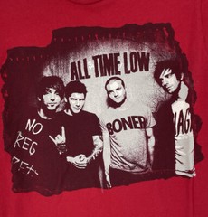 ALL TIME LOW Band Shirt Unisex T Shirt Sz. (S) Rock Emo