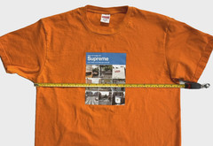 Supreme Verify Tee Tshirt Orange Medium (M) FW20 Captcha Made in USA