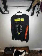Rae Sremmurd Teddy Dazed Blazed 2018 Tour Black Long Sleeve Shirt