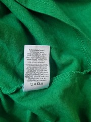 Holiday Time Gingerbread Man “Oh Snap!” Adult XL (46-48) Green T-Shirt Christmas