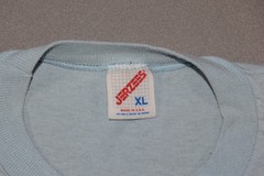 Vintage Frankie Valli & The Four Seasons T Shirt Mens XL Blue Jerzees Made in US