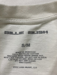 Billie Eilish Hit Me Hard And Soft The Tour Graphic T-shirt Men XL White Music