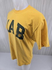 UAB Blazers Birmingham Yellow T SHIRT Large Alabama University