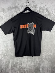 Vintage Hanes Hooters Chicago Illinois Double Sided Owl Mens XL 80s 90s USA
