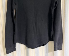 Hollister Men’s LS Waffle Knit Thermal Navy Blue Shirt – SZ/M