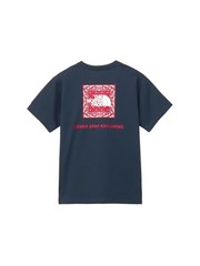 THE NORTH FACE Bandana Square Logo Tee Navy Large