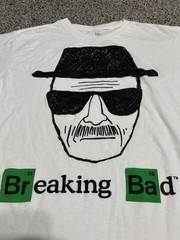 Breaking Bad Mens T-Shirt Sketch Walter White Heisenberg Men’s Size XL 2014 IMC