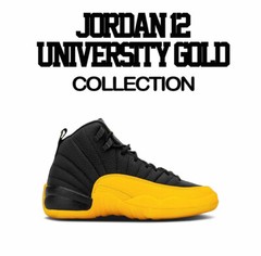 Shirt Match Jordan 12 University Gold Shoes – Daily Routine Tee