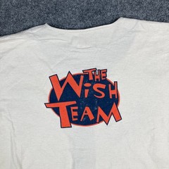 Badger Sport T-Shirt Mens Size XL Beige Navy Graphic Wish Team USA Baseball Tee