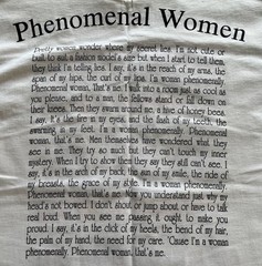 VTG 1994 AKA Alpha Kappa Alpha T Shirt L Phenomenal Woman Maya Angelou RARE