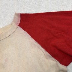 True Vintage 50s 60s Hanes Sport Two Tone 3/4 Sleeve Raglan T Shirt Mens Medium